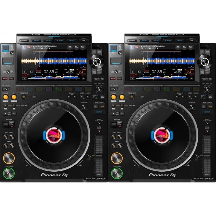 Pioneer DJ CDJ 3000 Multi-Player Pair