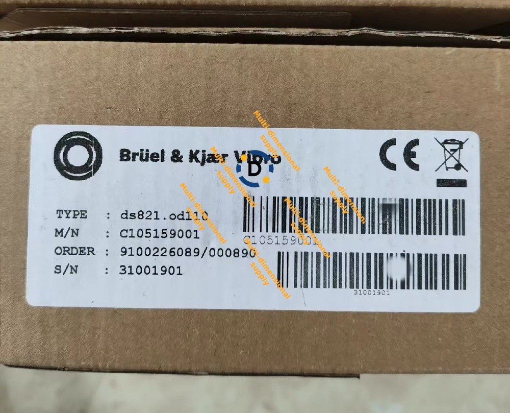 New DS821.OD110 Eddy current sensor preamplifier