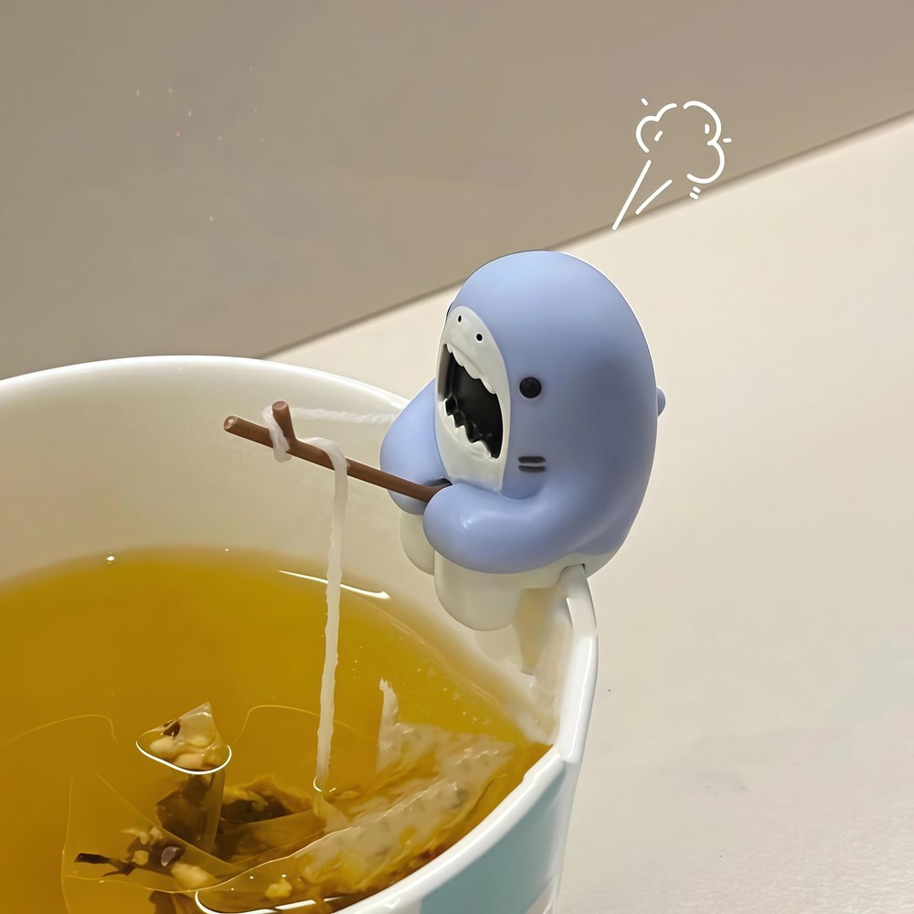 Creative Shark Shape Tea Infuser, Loose Leaf Tea Strainer, Funny Animal Shape...