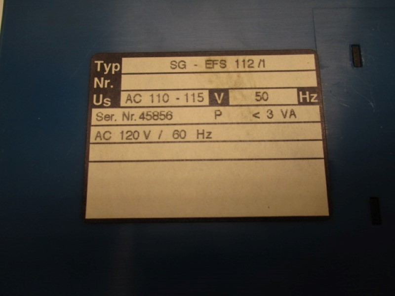 MAYSER SG-EFS112/1 NSMP