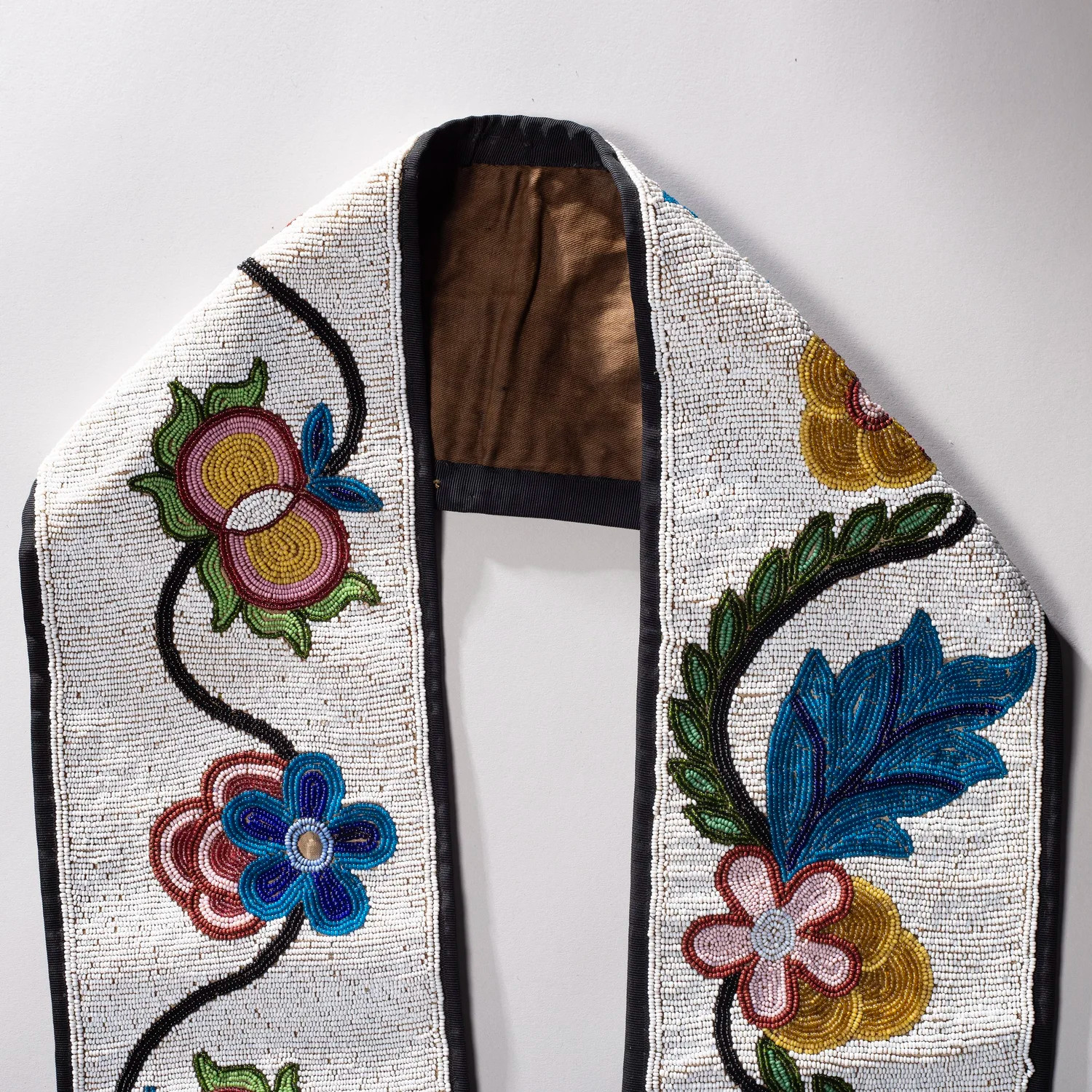 BEADED BANDOLIER BAG