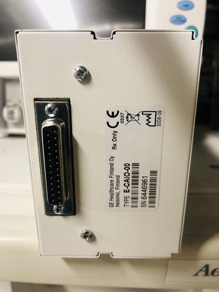 GE Datex Ohmeda E-CAiO 5 Agent Gas Module - Calibrated