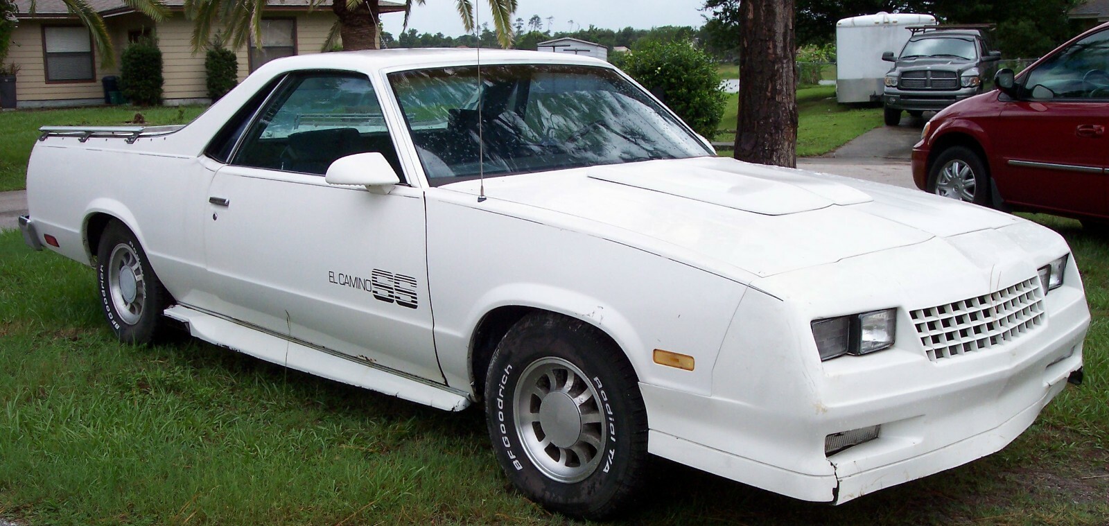 1986 El Camino Chevy Choo Choo Pro Street Tubbed G-Body Restore