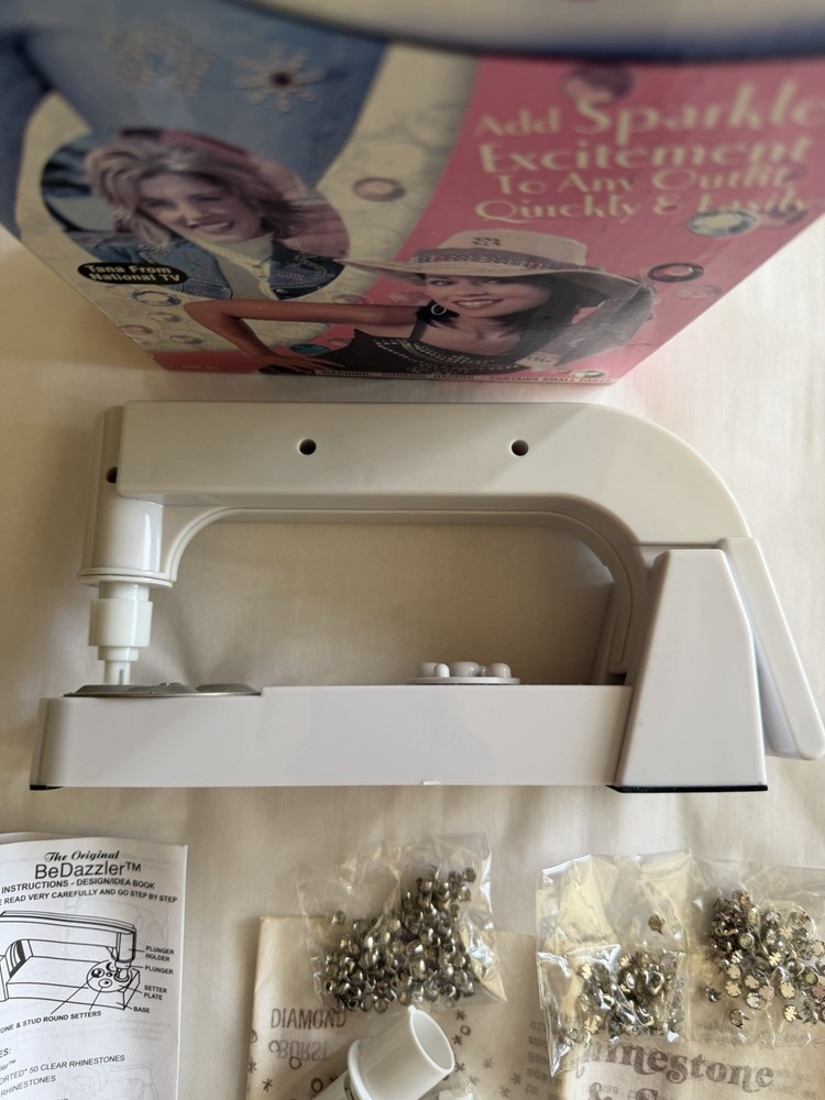 BeDazzler rhinestone stud setting kit Setter tool NOT COMPLETE