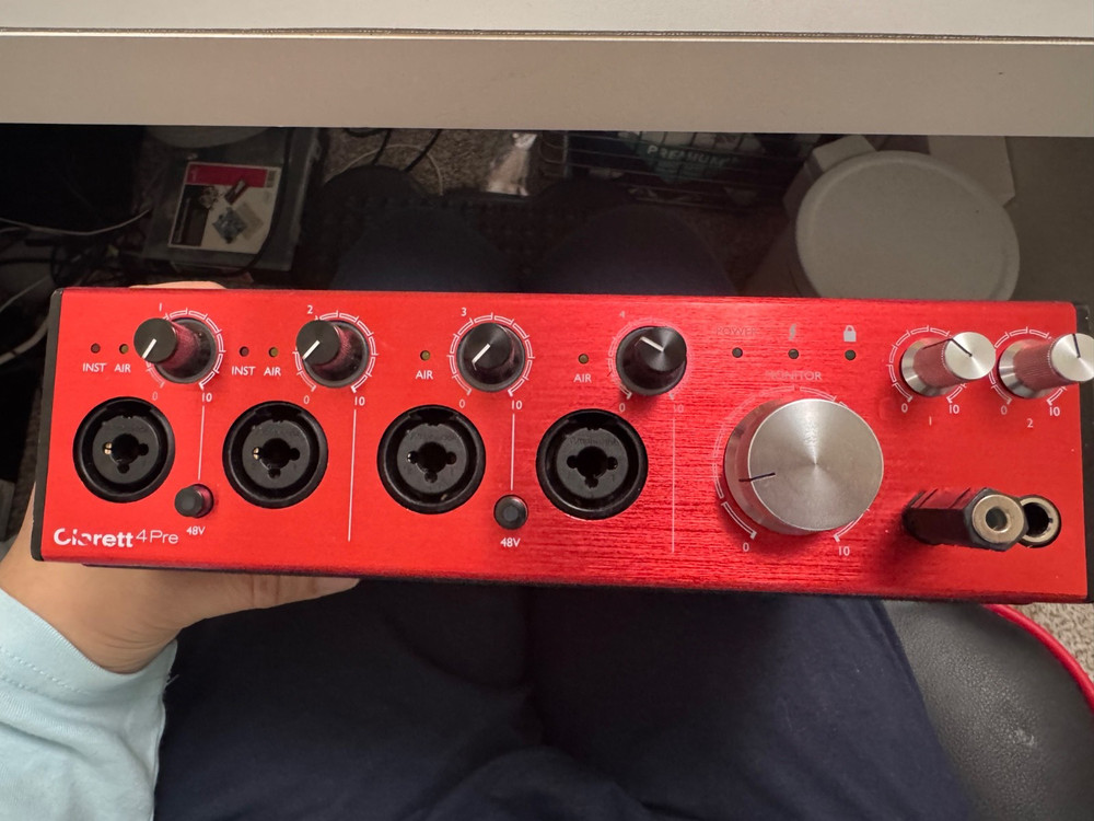 Focusrite Clarett+ 4Pre 8 Channels USB Audio Interface - AMS-CLARETT-PLUS-4PRE