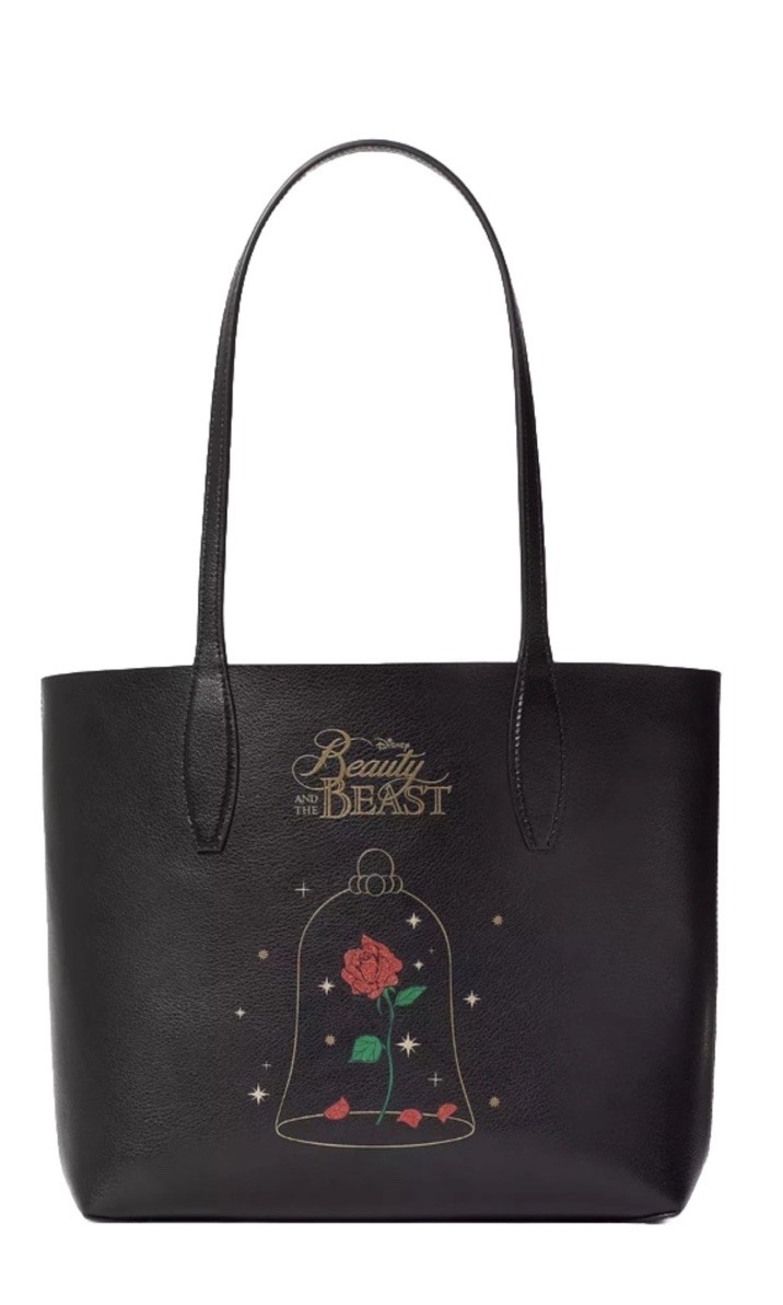 Disney X Kate Spade New York Beauty And The Beast Small Reversible Tote KE572