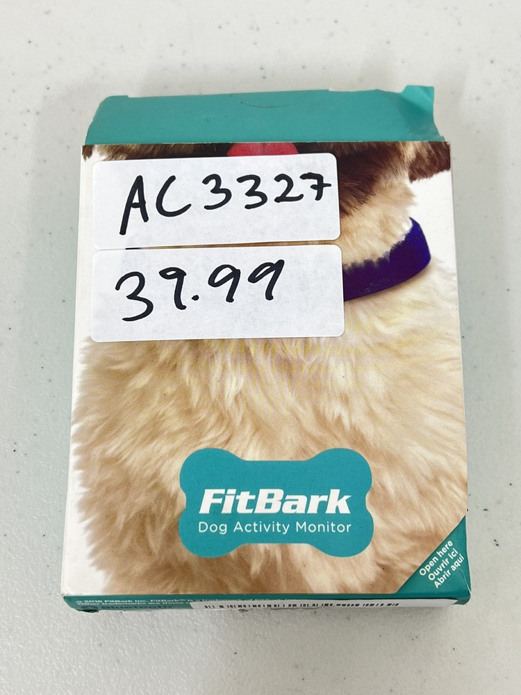 FitBark Dog Activity Tracker 7001001 Blue With Charging Cable