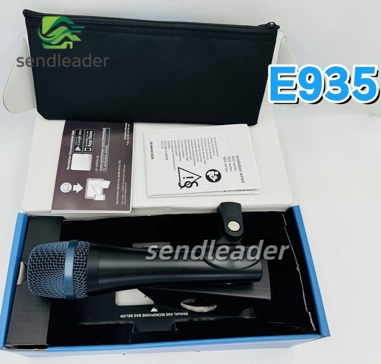 E935 for Sennheiser Dynamic Vocal Performance Handheld Microphone Cardioid Black