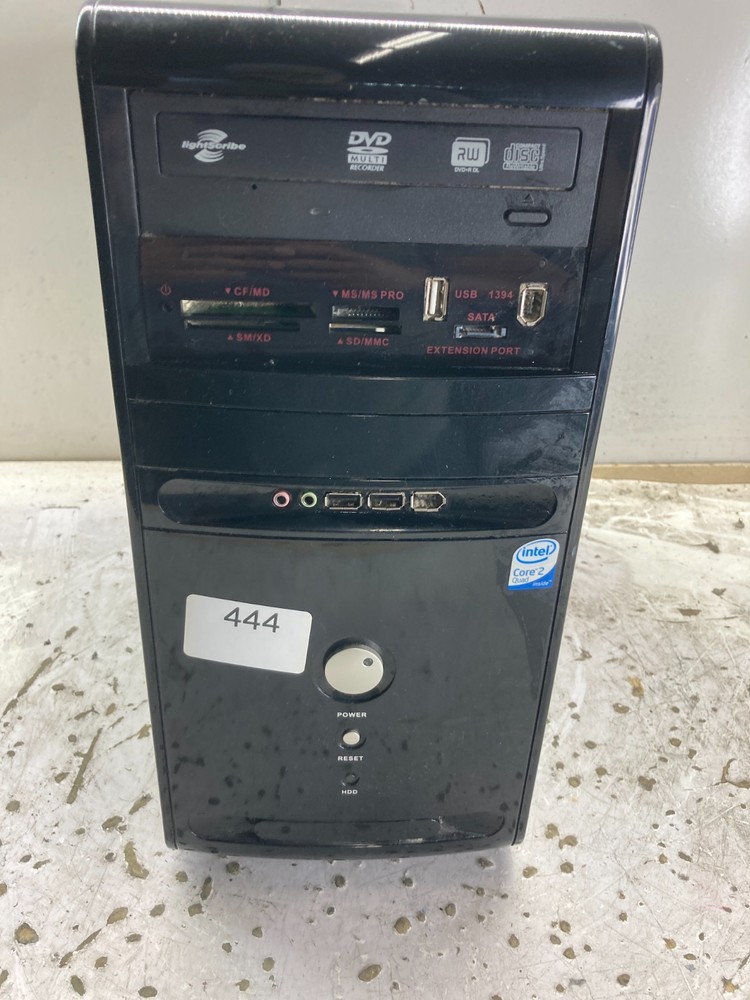 Retro Black mATX Case