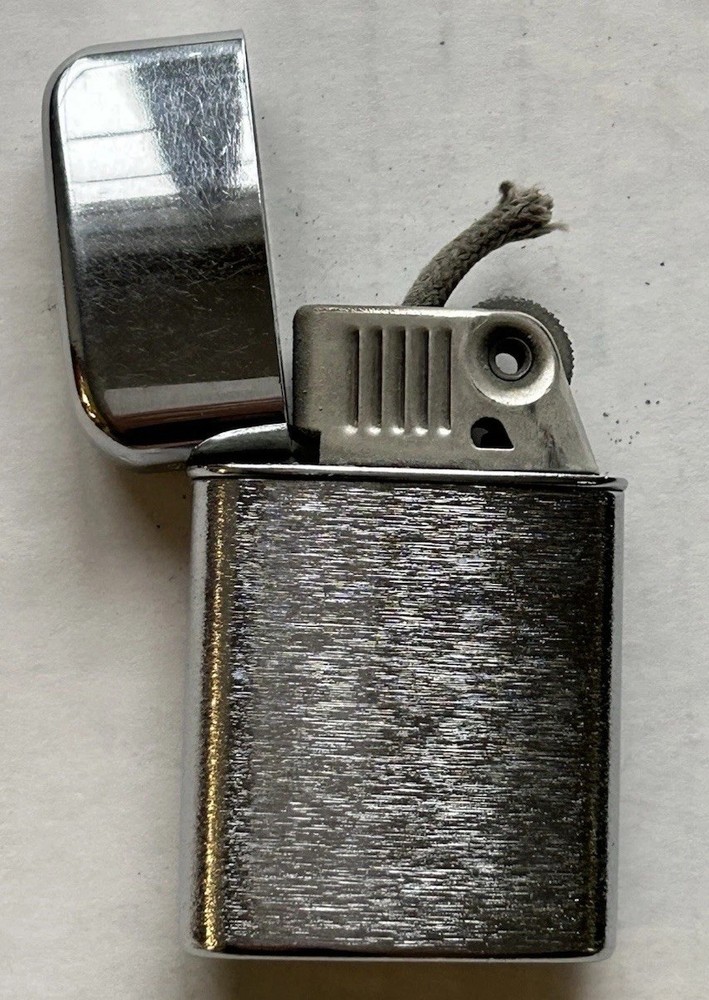 Ronson Super Windlite Cigarette Lighter No Flint No Fluid Untested-Silver Color
