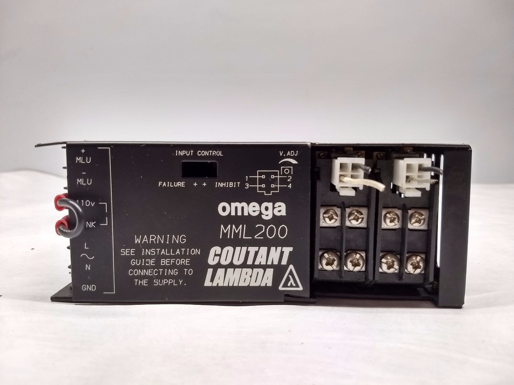 Omega Coutant Lambda MML 200 Power Supply 4.5A, Part No. E40282
