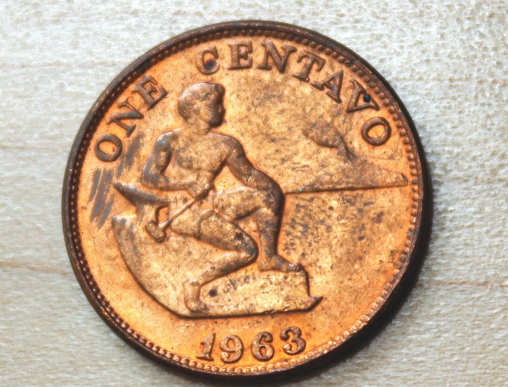 1963 Philippines 1 Centavo