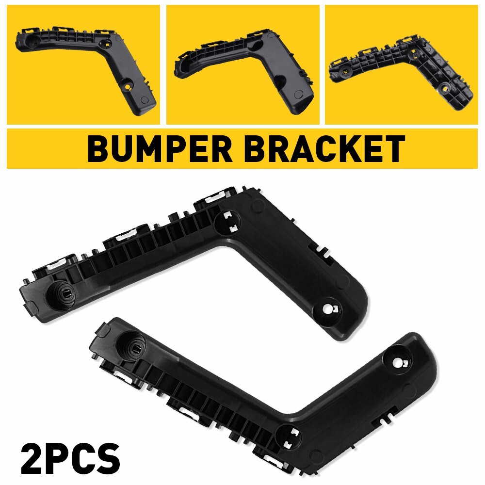 Bumper Bracket For 2014-2016 Toyota Corolla Front Driver Passenger Side 2pcs