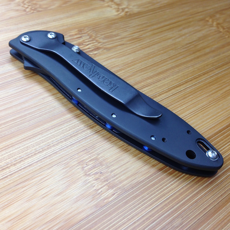 New Custom Titanium Standoffs Made for Kershaw Leek Knife