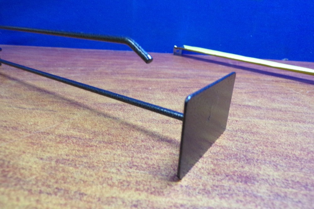 (20) Gridwall Hooks Hangers Display 10" - Black