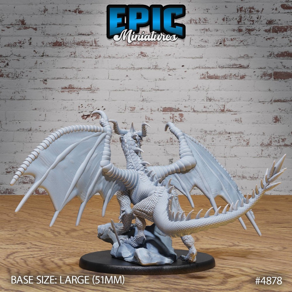 Classic Dragon - D&D Dungeons and Dragons Miniature 28mm Tabletop