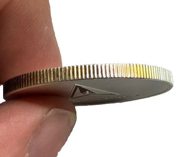 Space Force Silver Rounds, .999 Silver, Rim Is Toned