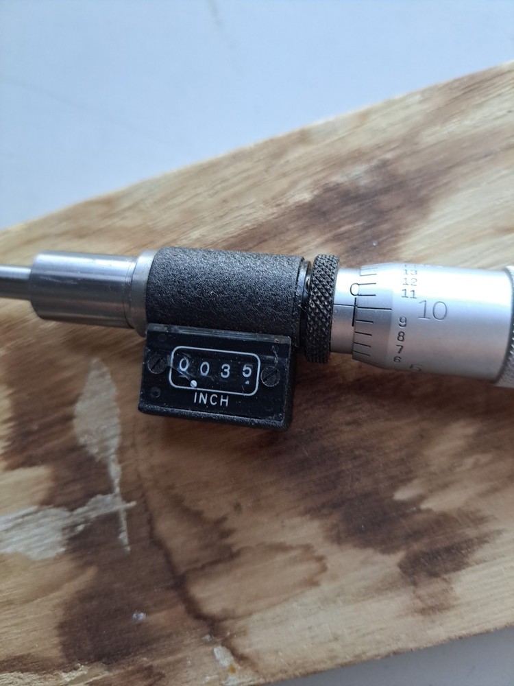 Starrett 363RL Digit Counter Digital Micrometer Head 0-1” Range 0.001” Grads