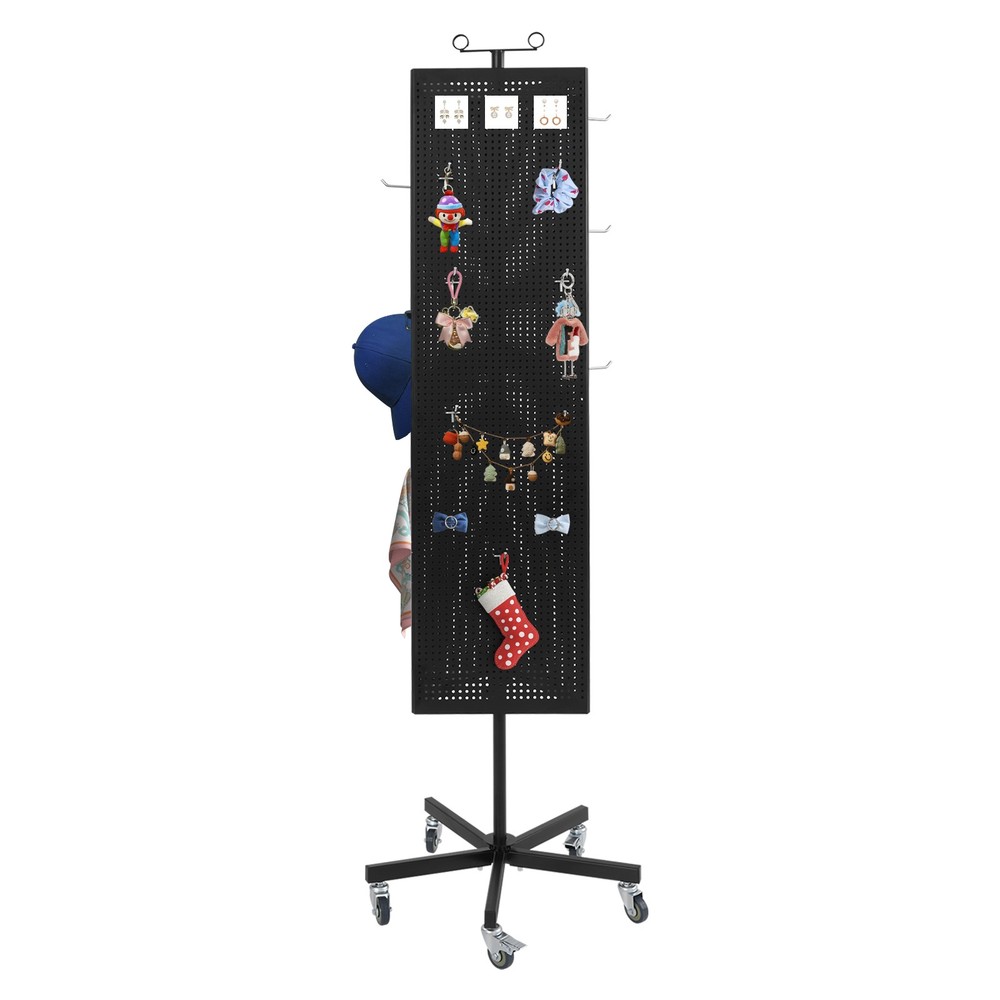 Triangular Grid Panel Display Stand Mobile Grids Wall Showing Shelf Freestanding