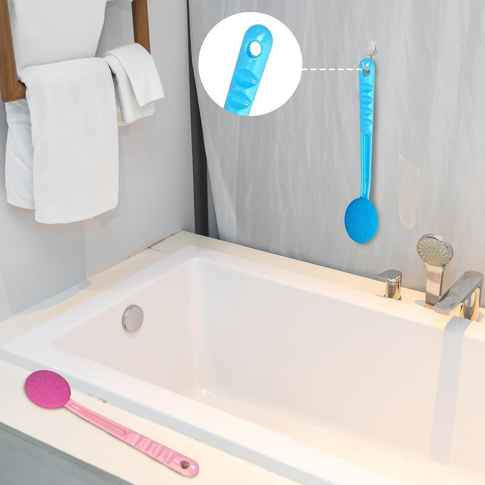 2 Pcs Lotion Applicator Pads - Washable & Reusable Replacement Pink, Blue