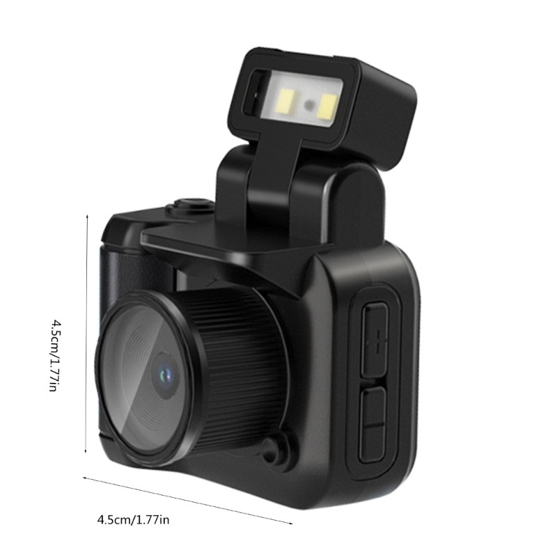 Portable Monoreflexes Style Small Camera CMOS With Flashes Lamp Battery Dock