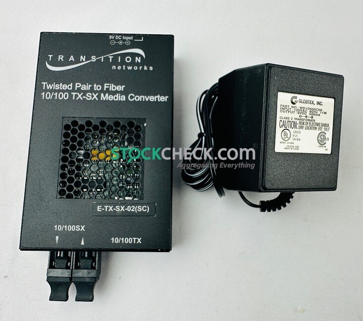 Transition Networks E-TX-SX-02(SC) Media Converter