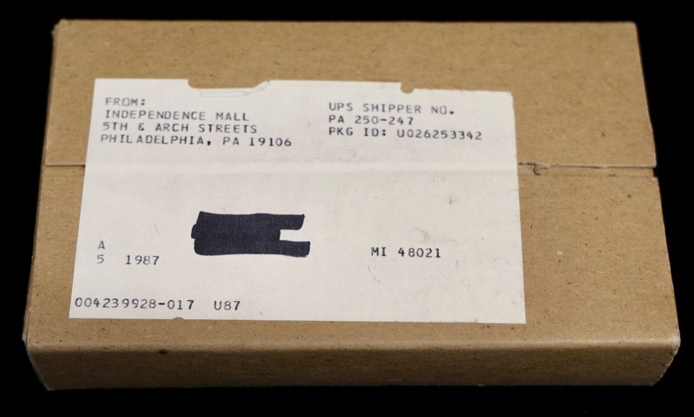 (5) 1987 US Mint Sets in Original Shipping Box ~Sealed~