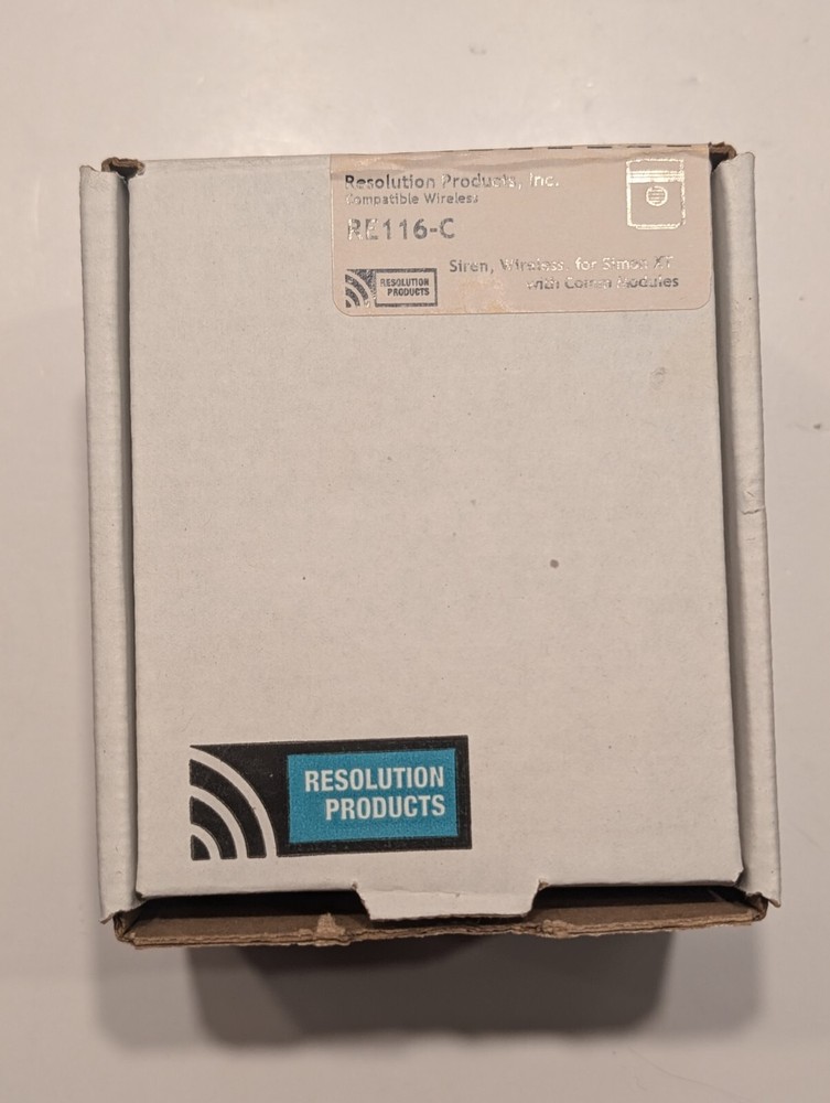 Resolution Products RE116-C for Simon XT with comm modules Siren, Wireless