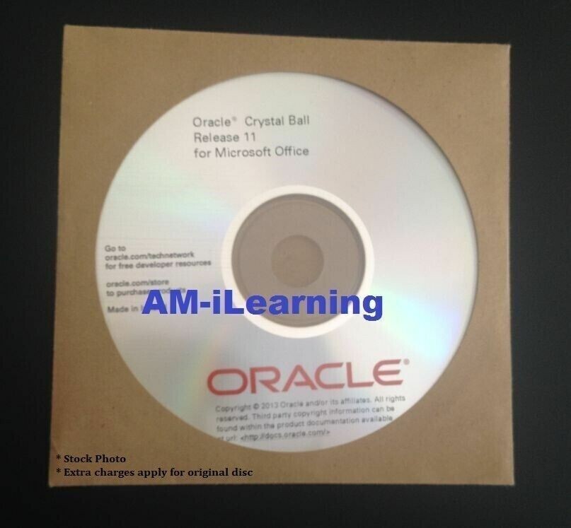 ☎ Oracle Crystal Ball Forecasting Simulation Financial Modeling Software 6 Month