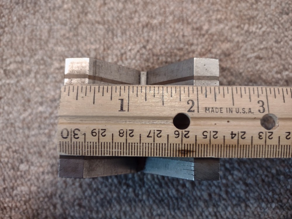 GEORGE SCHERR CO. Magnetic Transfer V- Block set