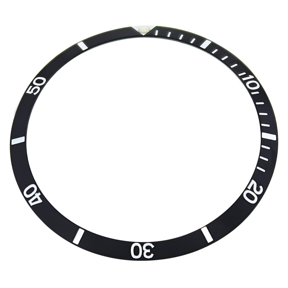 REPLACEMENT BEZEL INSERT BLACK FOR WATCH 44MM X 38MM
