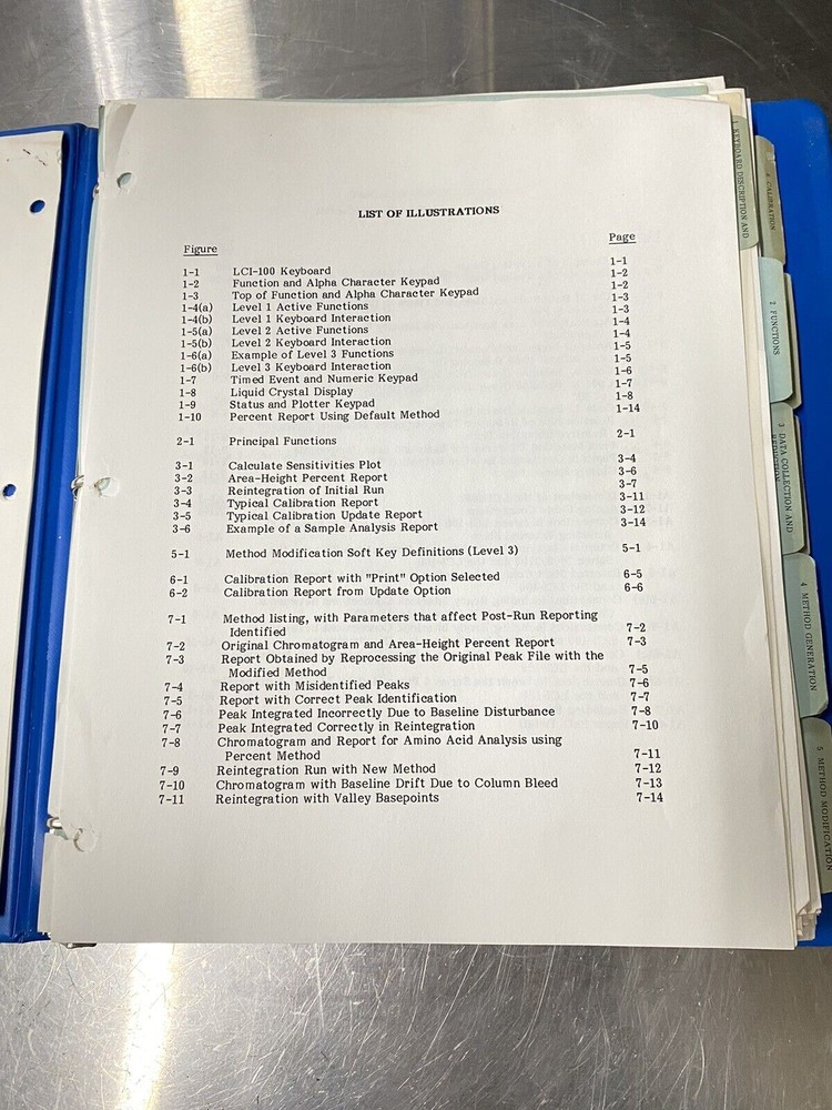 Perkin Elmer LCI-100 Laboratory Computing Integrator - Users Guide / Manual