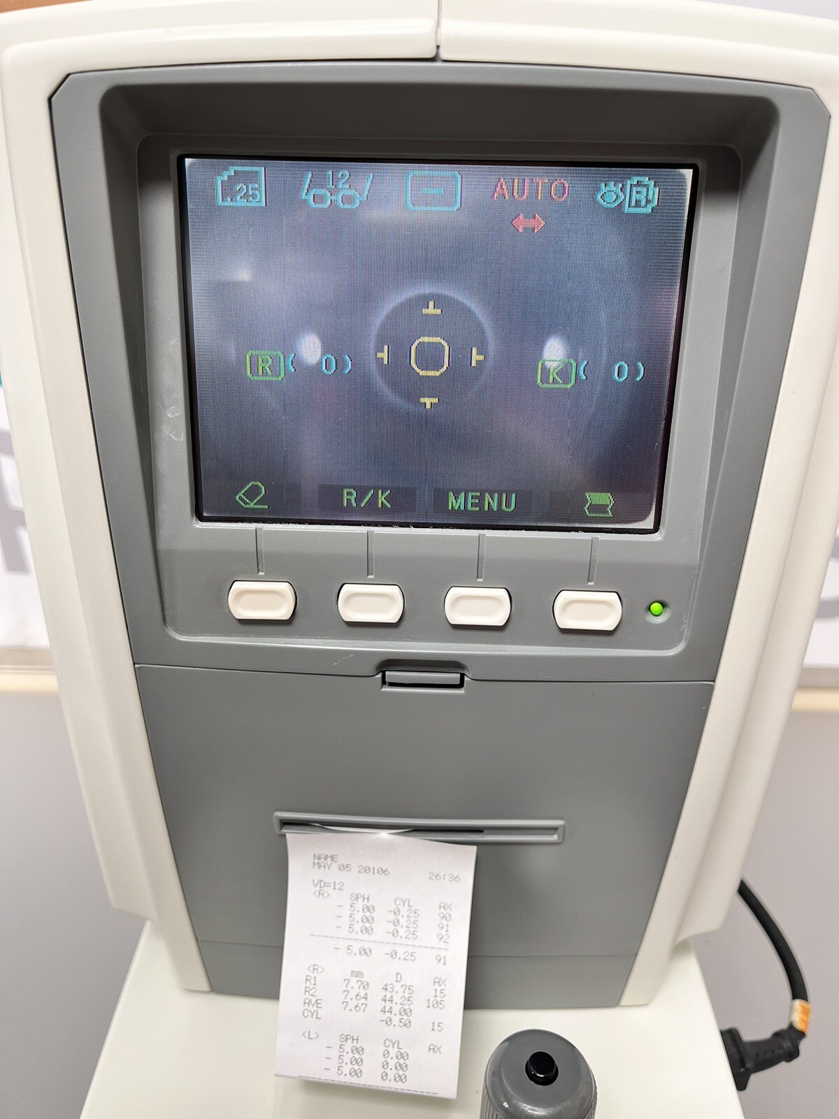 Reichert RK 600 Auto Refractor Keratometer