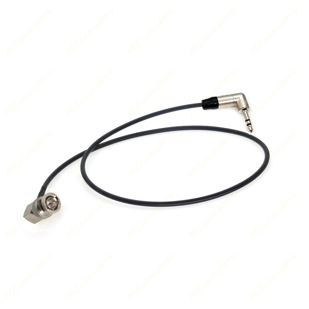 BNC to 3.5mm Audio Plug Timecode fr C300/C500,Arri Amira Tentacle Timecode Cable
