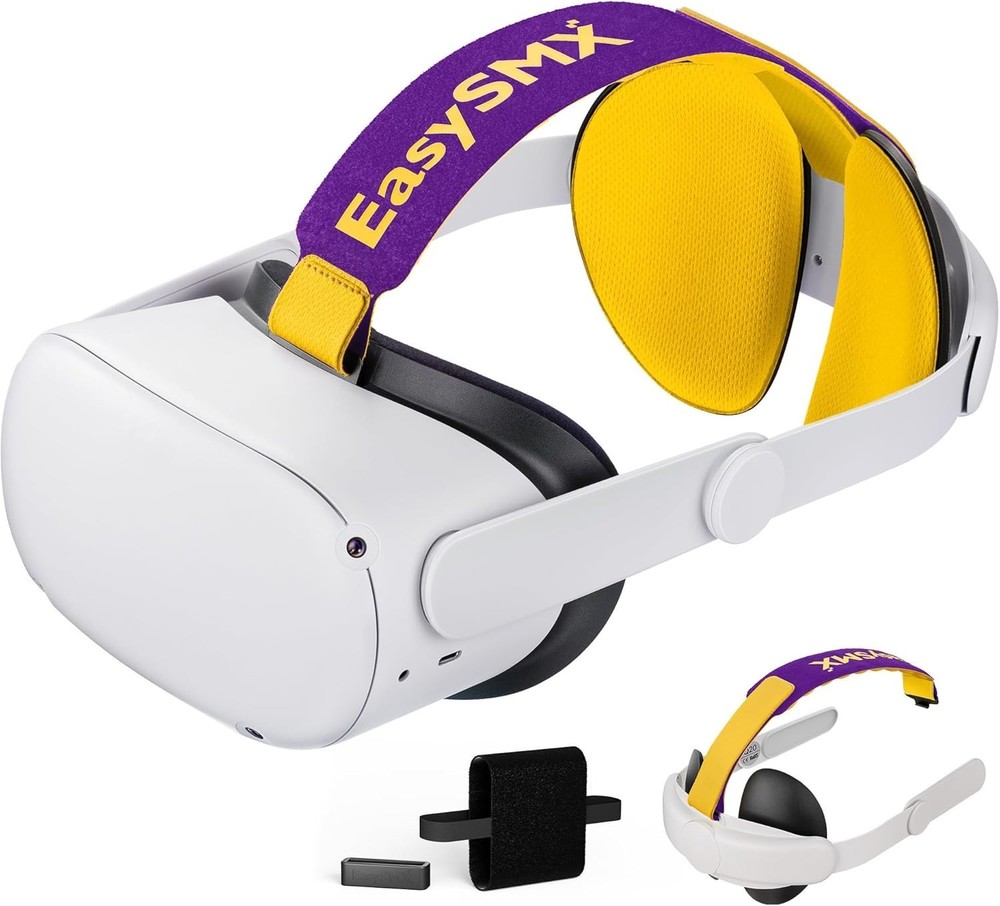Q20 Headset Strap for Quest 2 - Lightweight, Comfortable, and Easy to Install