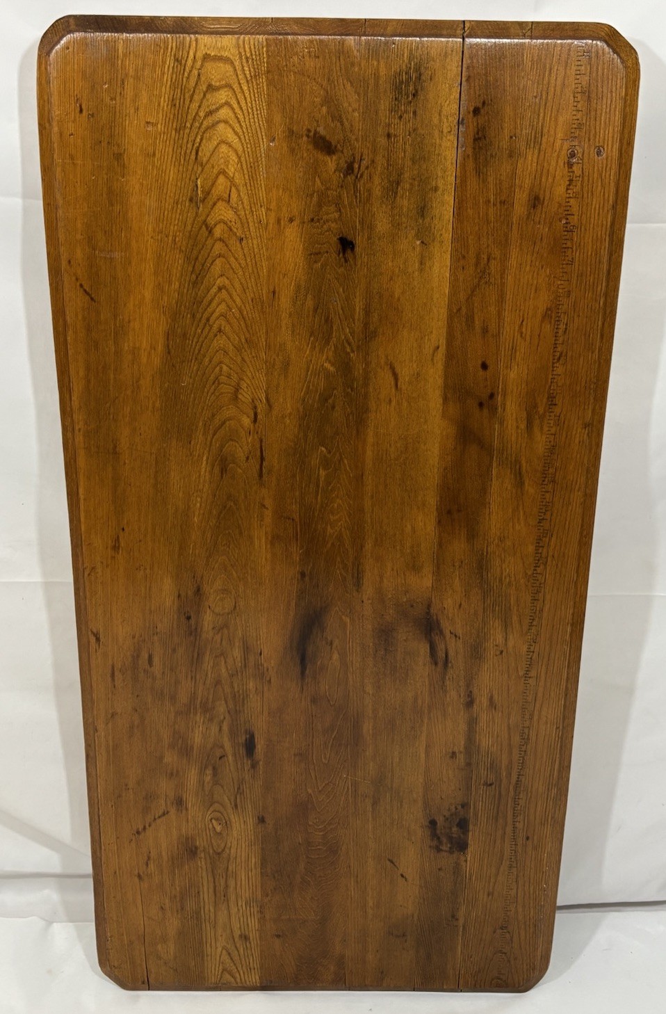 Antique Vintage Folding Wood Sewing Work Table w/ Ruler 35.75"x18" Child’s