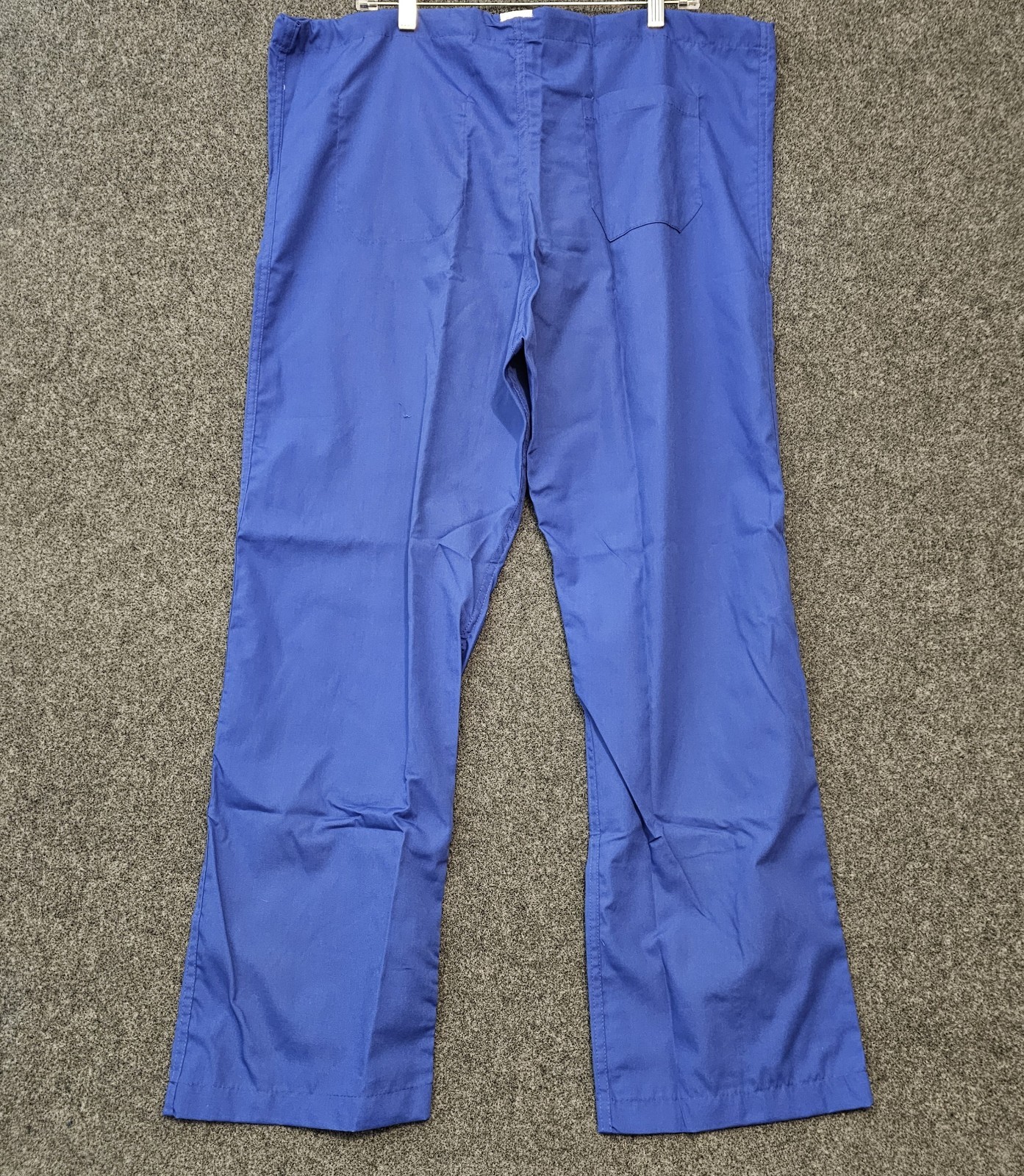 Pinnacle Health Scrub Set Large Blue V-Neck Top & Drawstring Pants Medical