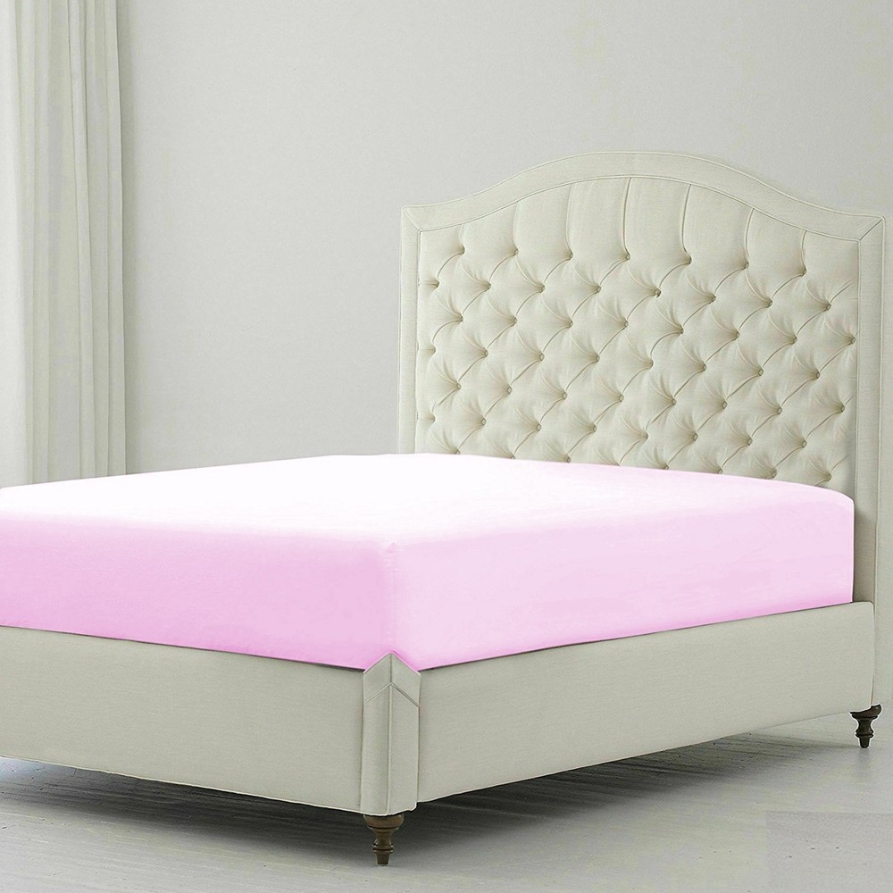 Lovely Solid Pink Bedding Collection 1000/1200 TC 100% Cotton