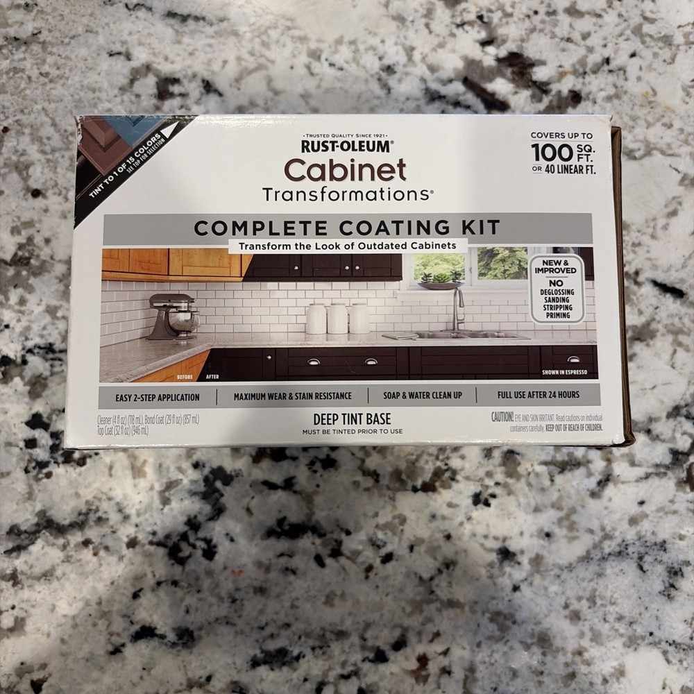 Rust-Oleum 380390 Cabinet Transformations Kit Deep Tint Base Kit