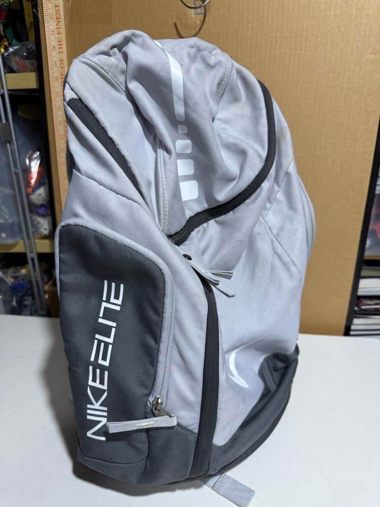 Nike: Gray Backpack