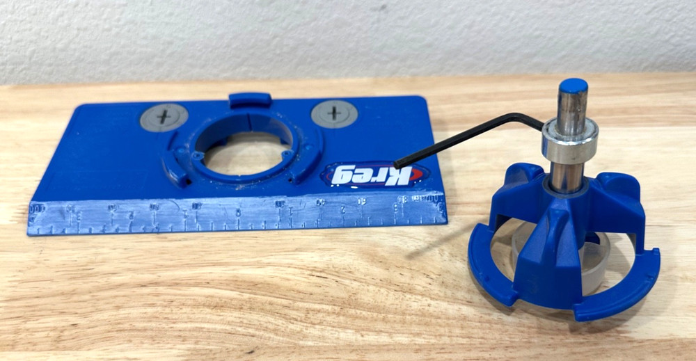 Kreg Concealed Hinge Jig Good Used Condition