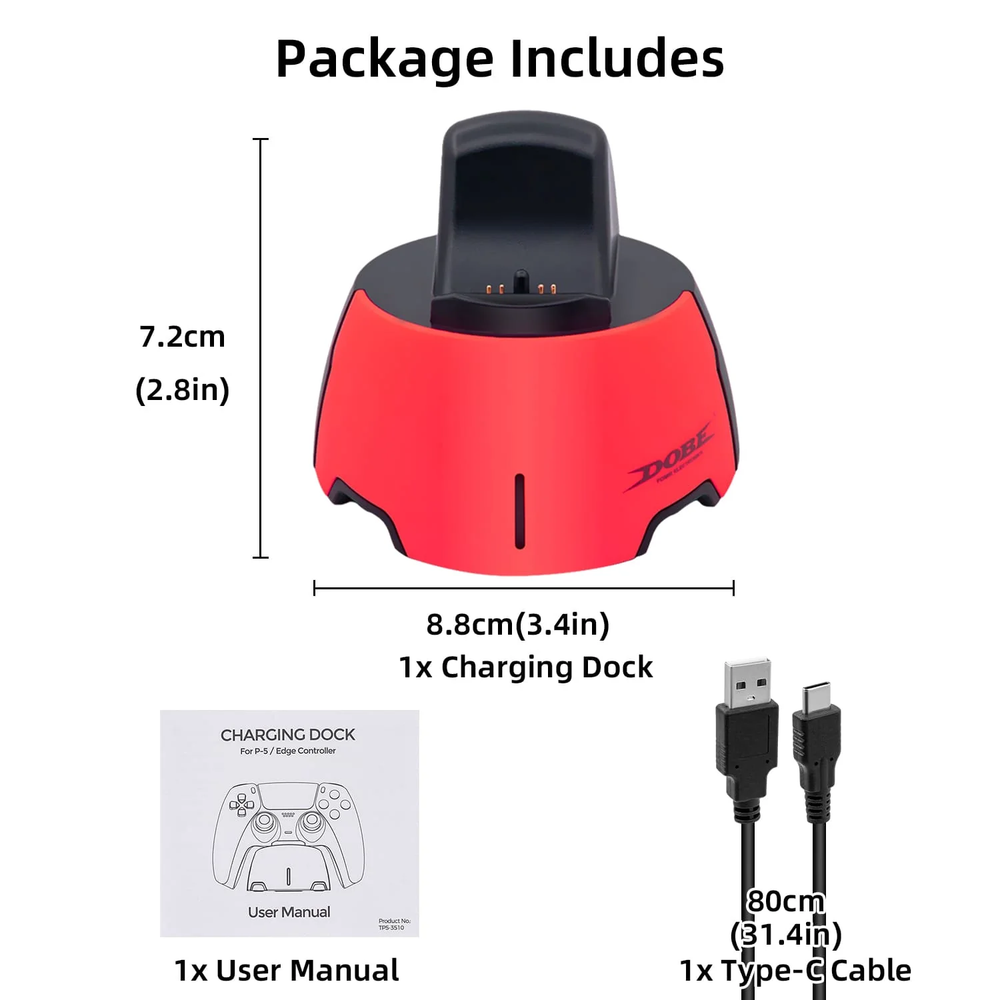 Charging Dock for PS5 Edge Controller