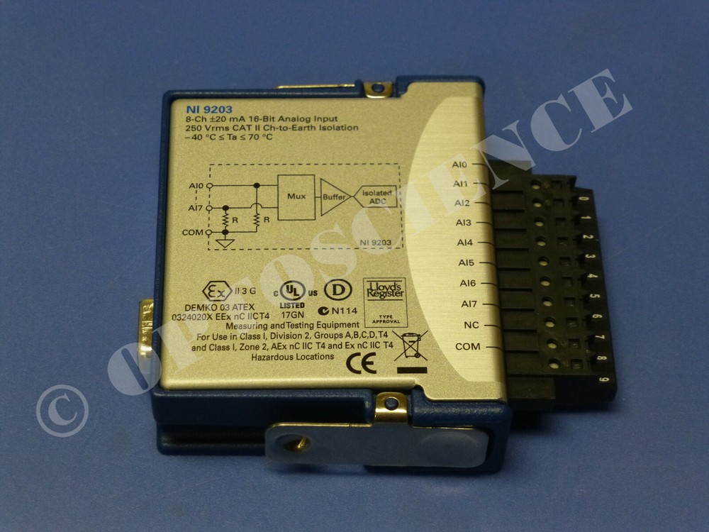 National Instruments NI 9203 cDAQ Analog Current Input Module