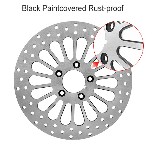 Harley Front Rotor 11.8 Set w/ Bolts for Touring Bagger Models 2008 Above US