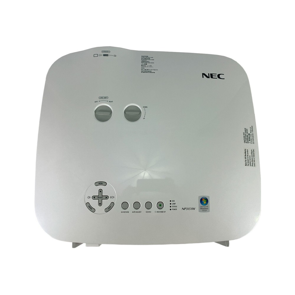 NEC NP3151W 3LCD Projector Multimedia 4000 ANSI Wireless - Remote