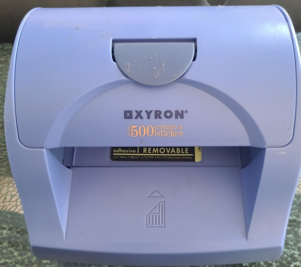 Xyron Create-a-Sticker, 5" Sticker Maker, Machine scrapbooking tool laminating