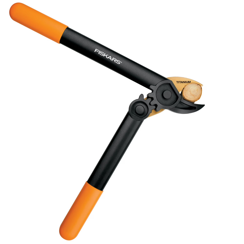Fiskars PowerGear Titanium Lopper (15"), Compound-Action Bypass Lopper