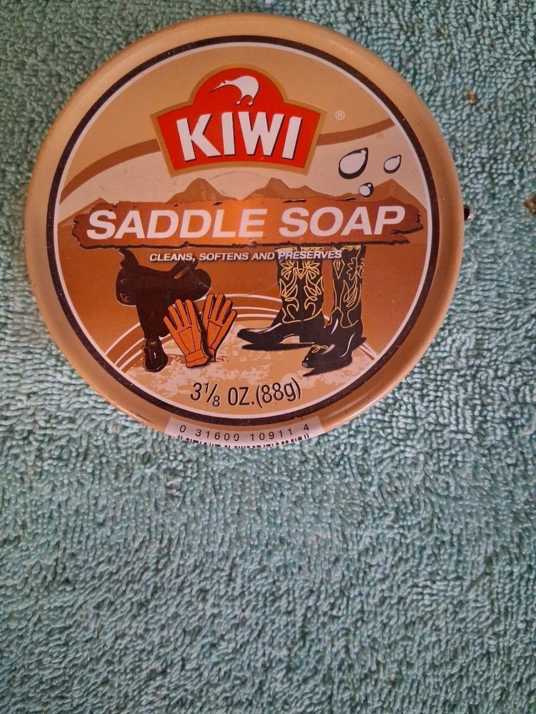 Kiwi Saddle Soap Cleans, Softens And Preserves