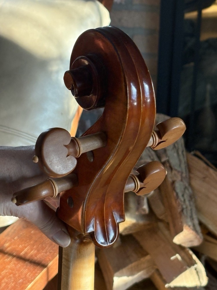 STROBEL 4/4 Acoustic Cello Brown w/ Hard Case