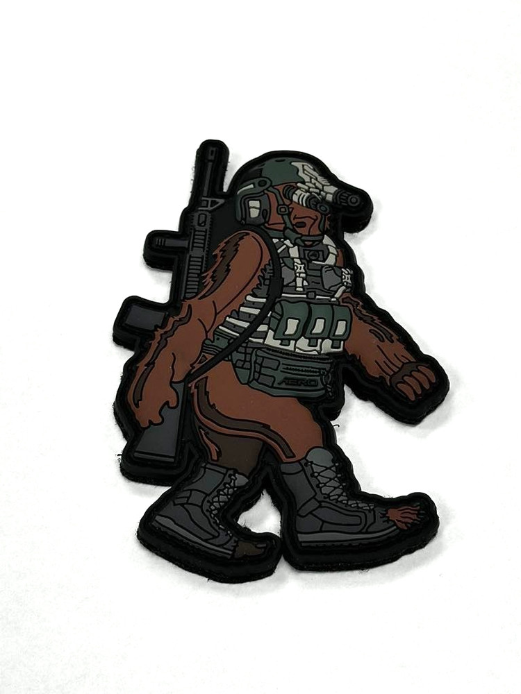Aero Precision "Sasquatch" SHOT Show 2020 RARE PVC Patch, Hook & Loop, NEW!